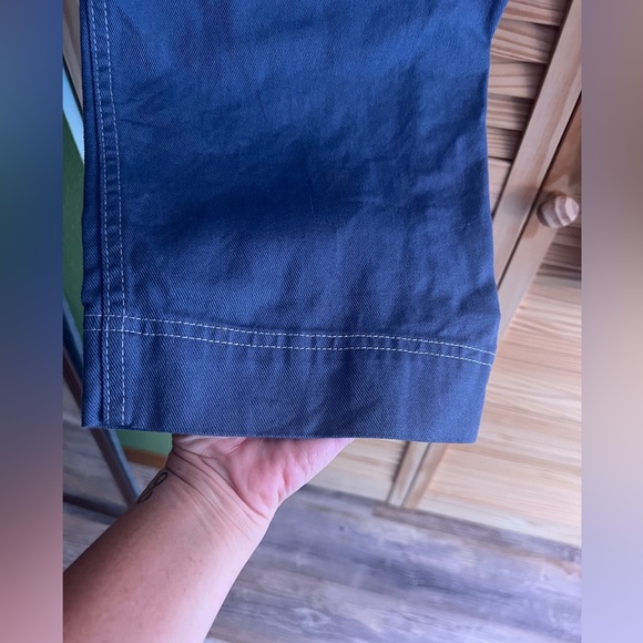 Old Navy Women's Wide Leg Utility Pants in Slate Blue/Wintery Waters Size 4 - Picture 8 of 14